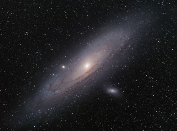 M31 Галактика Андромеды - астрофотография