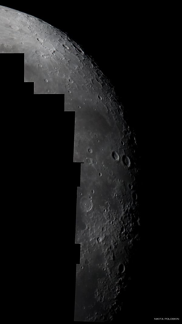 Луна 6 сентября - астрофотография