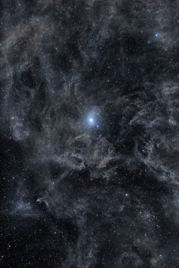Integrated Flux Nebula - α UMi  - астрофотография
