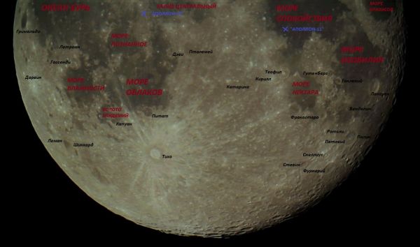 media luna - астрофотография