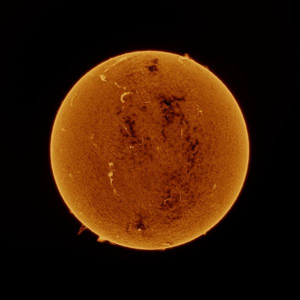 Хромосфера Солнца 25.07.26 - Astrophotography