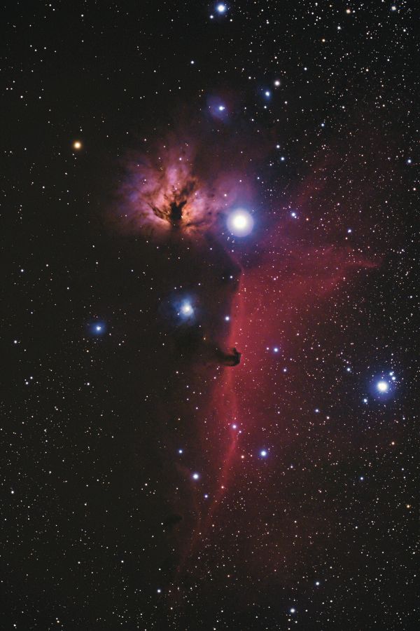 Комплекс туманностей ζ Ориона  - астрофотография