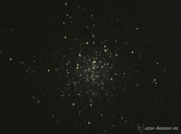 Center of M13 (10 aug 2015) - астрофотография