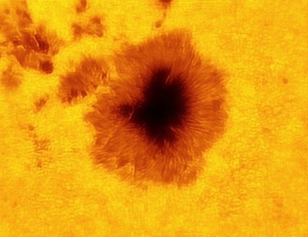 Sunspot - астрофотография