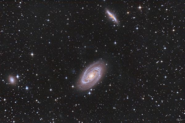 M81 Bode galaxy &amp; M82 Cigar galaxy - астрофотография