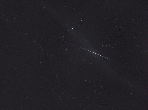 Iridium flare 26.08.2015 - астрофотография