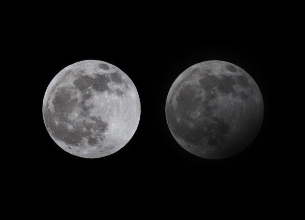 Затемнення Місяця - астрофотография