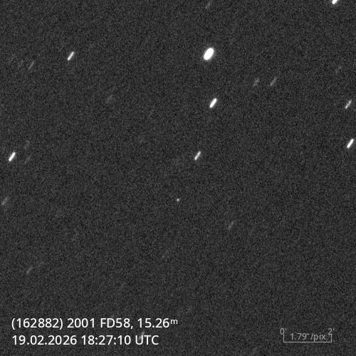 (162882) 2001 FD58 - Astrophotography