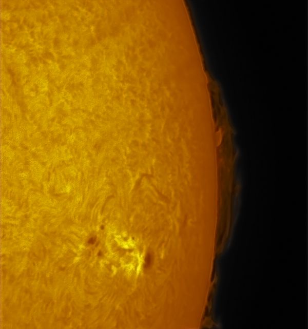 Солнце от 24.06.2022 - астрофотография