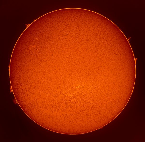 Солнце в H-alfa 03.07.2022 - астрофотография