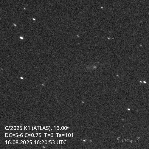 C/2025 K1 (ATLAS) - Astrophotography