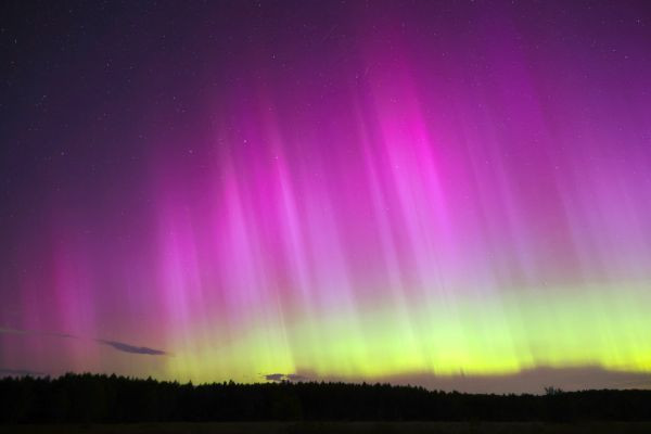 Megaurora in the Moscow region, 12.08.2024 - Astrophotography