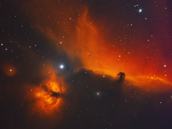 IC434, "Конская голова" - астрофотография