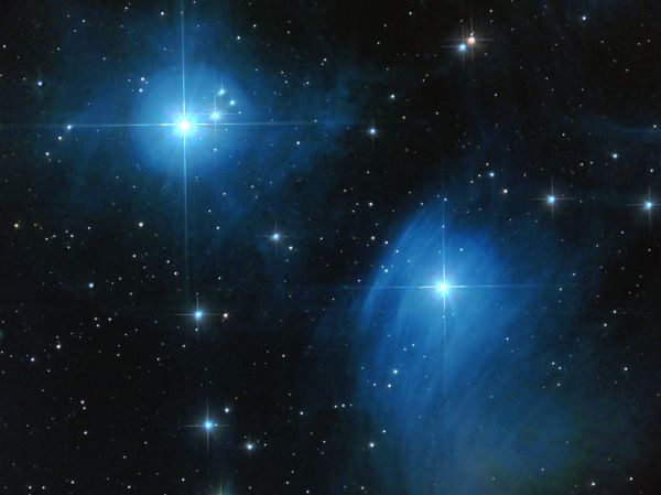 Merope Nebula in LRGB palette - астрофотография