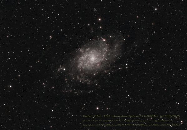 M33 - Astrophotography