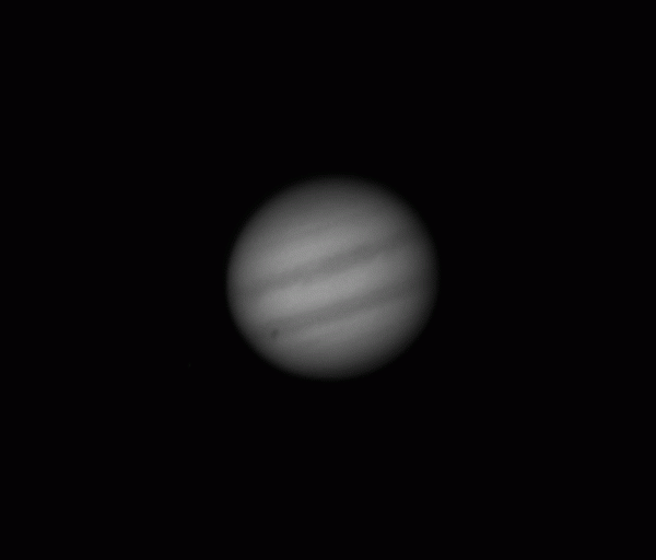 Юпитер  14.09.2023г.  23.35. Тень Ио. - астрофотография