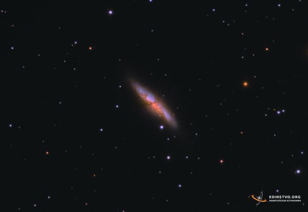 M82 Галактика «Сигара» - астрофотография