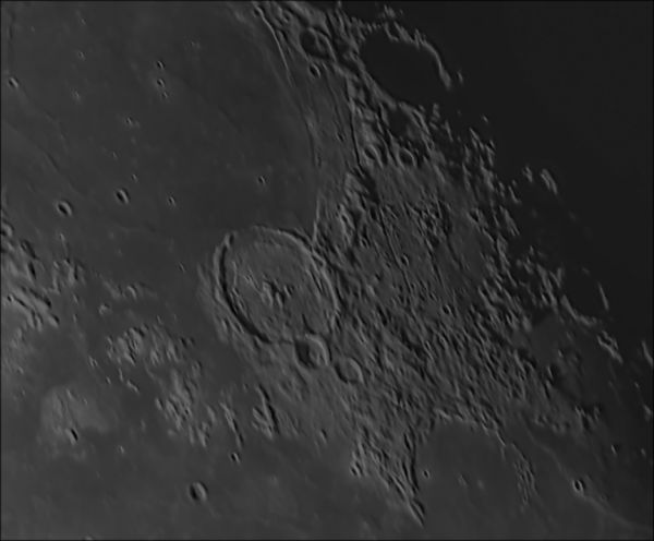 Gassendi Crater - Astrophotography