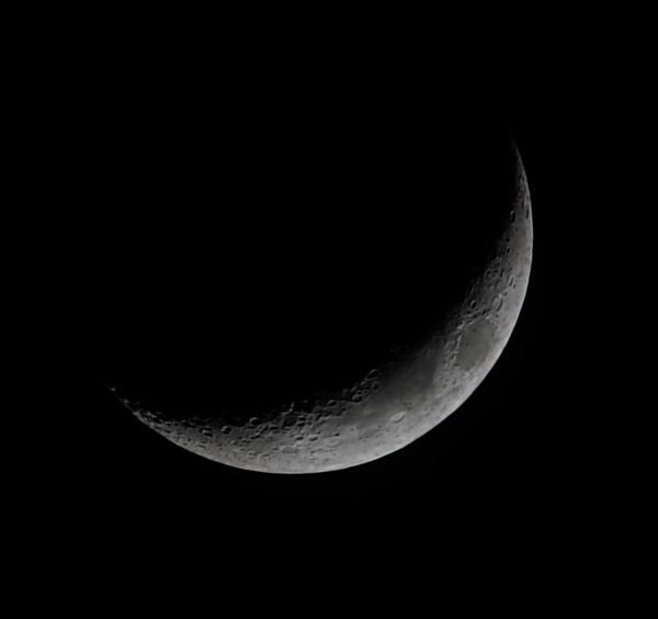 Moon - 22-03-2026 - 18,6% - Astrophotography