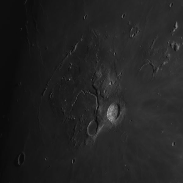 Aristarchus, Herodotus, Vallis Schroter, Aristarchus plateau, Prinz - астрофотография