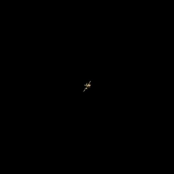 МКС 25.03.2021 (4) - астрофотография