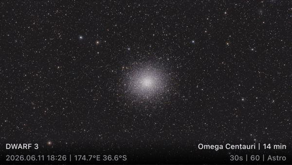 Omega Centauri - Astrophotography