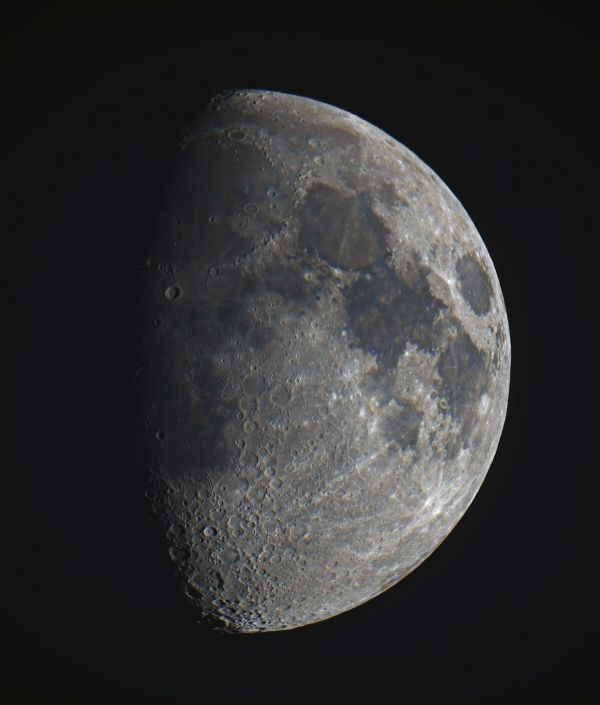 Moon (color) - астрофотография