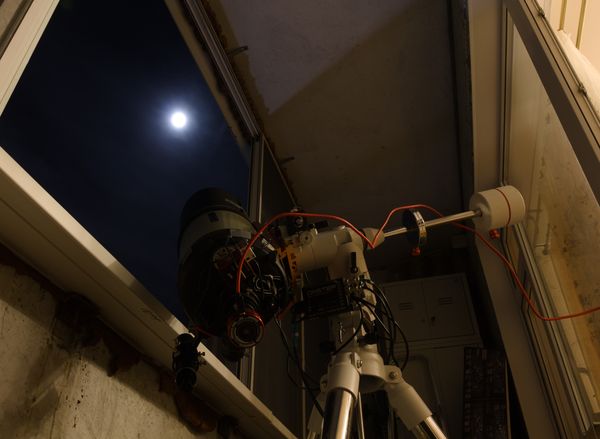 Photographing the Moon