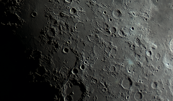 Луна 210419, район кратера Гиппарх - астрофотография