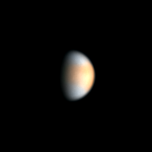 Венера в UV и IR - астрофотография
