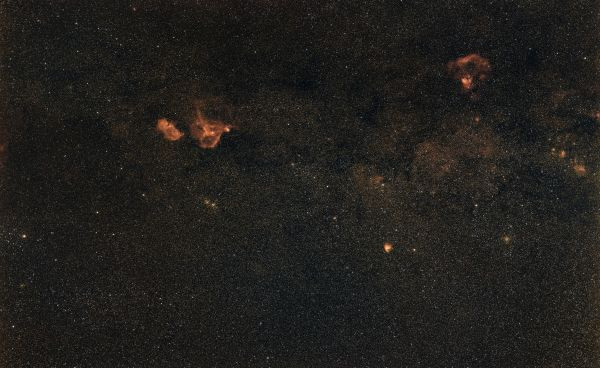 Cassiopea. Canon R6 astromod, 50mm F/1.2L. 6hrs - Astrophotography