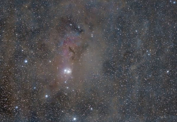 The cloud in Perseus IC 348 - Astrophotography