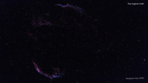 The Cygnus Loop - Astrophotography