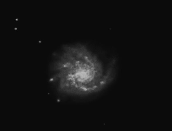 Спирaльная галактика M99 (NGC 4254)-20.06.2022 - астрофотография
