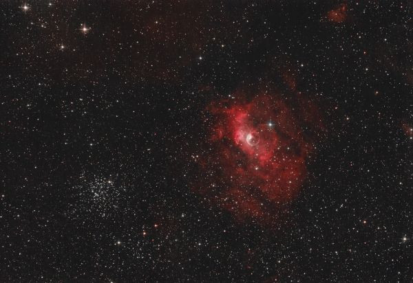 NGC 7635 and M52 - Astrophotography