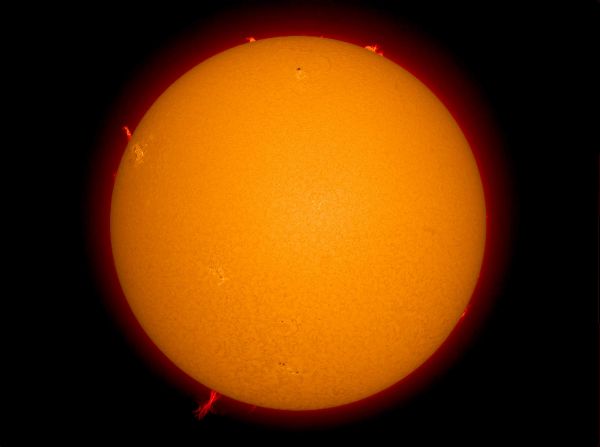 Солнце 27.08.2022  - астрофотография
