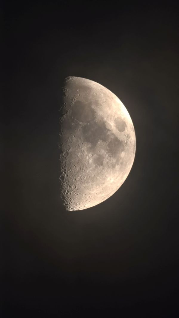 The Moon from the territory of KGO. - Astrophotography