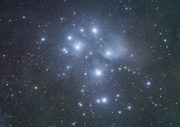 M45 Pleiades - астрофотография