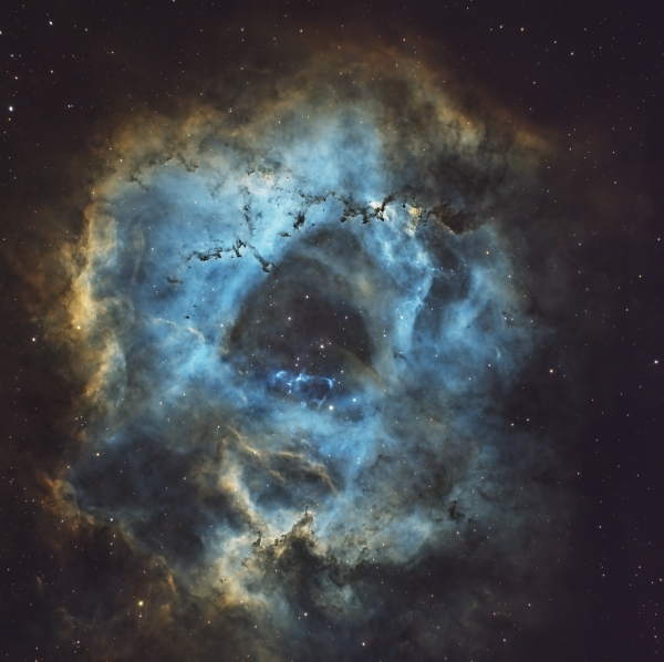The Rosette Nebula (Caldwell 49) - астрофотография