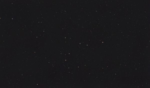 Star cluster Melotte 111 and surrounding galaxies - Astrophotography
