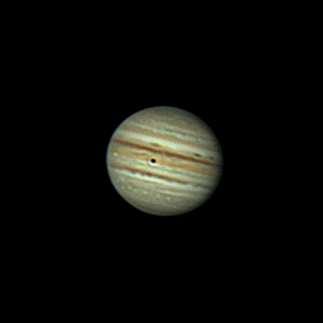 Юпитер + Ио 14.07.2021 01.51 - астрофотография