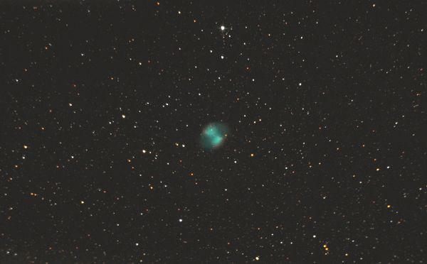 M27 DUMBBELL NEBULA - астрофотография