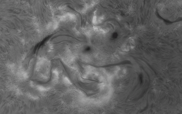 Animation AR4100 for 2 hours on June 1. - Astrophotography