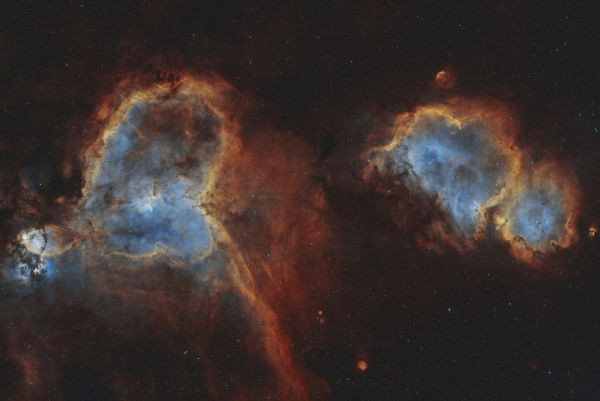 Heart and Soul Nebula - Astrophotography