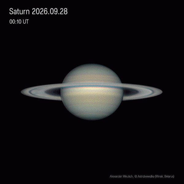 Saturn 2026-2025 - Astrophotography