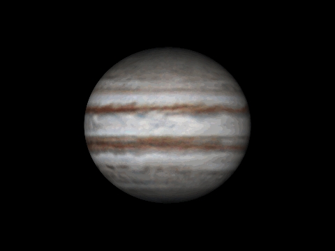 Globe of Jupiter - астрофотография