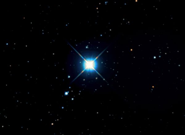 Звезда Процион 03.04.2023 - астрофотография