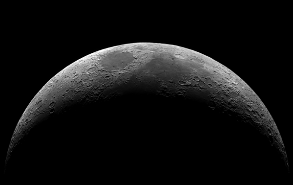 Moon (Stacked) - астрофотография