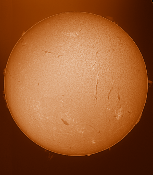 The Sun 06-04-23 colorized - астрофотография