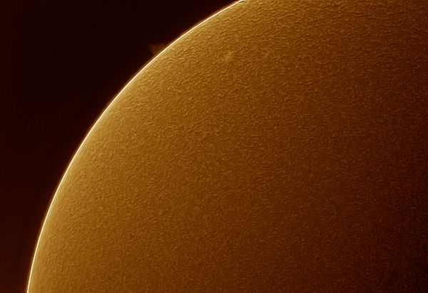 Sun (H-alpha) and Protuberance. 24.06.19. - астрофотография